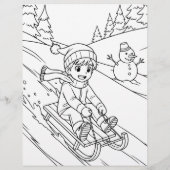 Personalized Kid's Letter from Santa  (Achterkant)