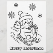 Personalized Kid's Letter from Santa  (Achterkant)