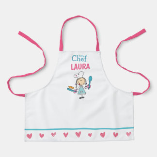 Personalized Kids Pancake Chef Apron Schort