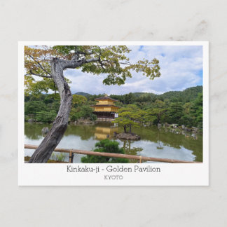 Personalized, Kinkaku-ji- Golden Pavilion, Japan Briefkaart