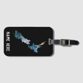 PERSONALIZED KIWI PAUA BAGAGELABEL (Voorkant (horizontaal))