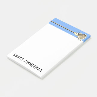 Personalized Lacrosse Post-it® Notes