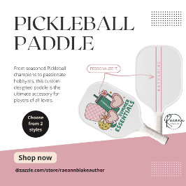Personalized Ladies' Summer Essentials Pickleball Paddle
