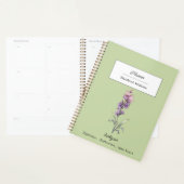 Personalized Larkspur Flower Birth Month Floral (Devant avec enveloppe)