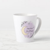 Personalized Lavender Eid Mubarak Coffee Mug (Angle droit)