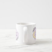 Personalized Lavender Eid Mubarak Espresso Mug (Dos)