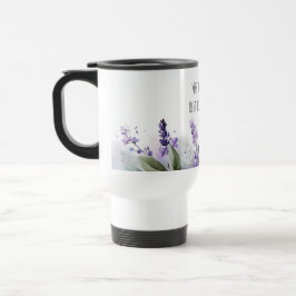 Personalized Lavender Flowers Teacher Appreciation Reisbeker