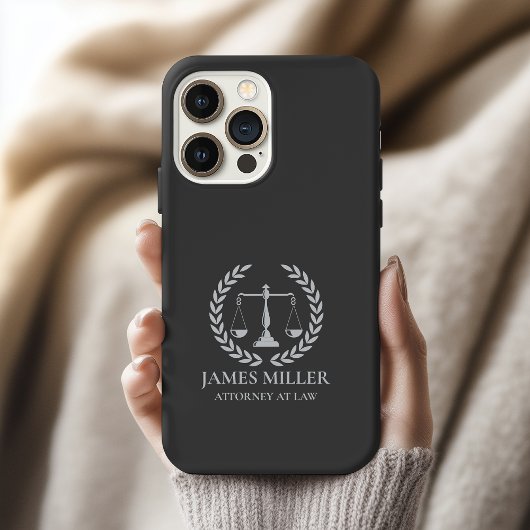 Personalized Lawyer Phone Case Gift for Attorneys iPhone Hoesje