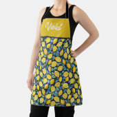 Personalized Lemon Kitchen Apron Schort (Insitu)