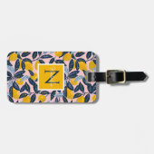Personalized Lemon Luggage Tag Bagagelabel (Voorkant horizontaal)
