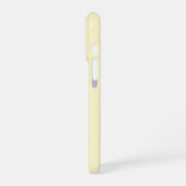 Personalized LemonChiffon iPhone Case with Custom Hoesje (Linkerkant)