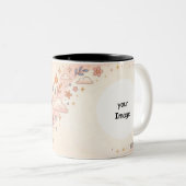 Personalized Leo Zodiac Photo Mug (Devant droit)