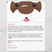 Personalized Letter From African American Santa  (Voorkant)