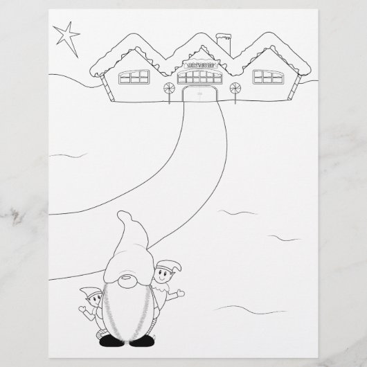 Personalized Letter From Santa Claus to Children (Achterkant)