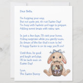 Personalized Letter & from the Easter Bunny (Voorkant)
