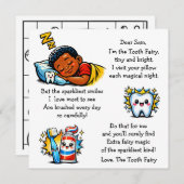 Personalized Letter from the Tooth Fairy (Voorkant / Achterkant)