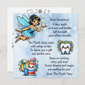Personalized Letter from the Tooth Fairy (Voorkant / Achterkant)