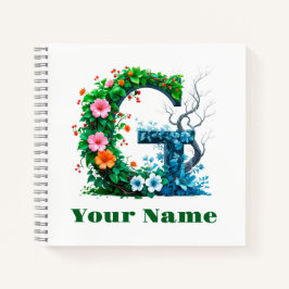 Personalized Letter G Notitieboek