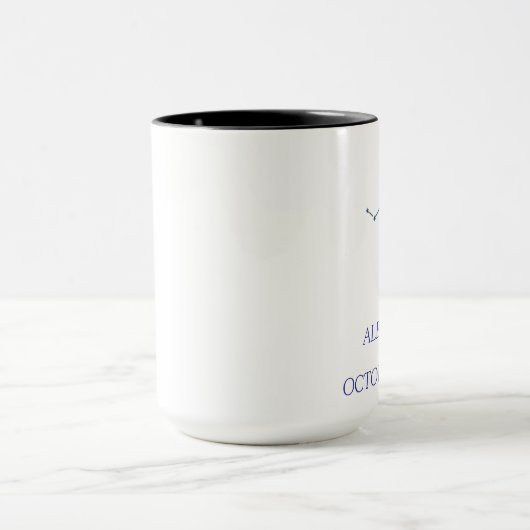 Personalized Libra Constellation Mug - Custom Zodi (Centre)
