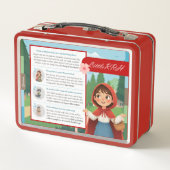 Personalized Little Red Riding Hood Lunch Box (Dos)