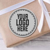 Personalized Logo Business Branding Packaging Ronde Sticker