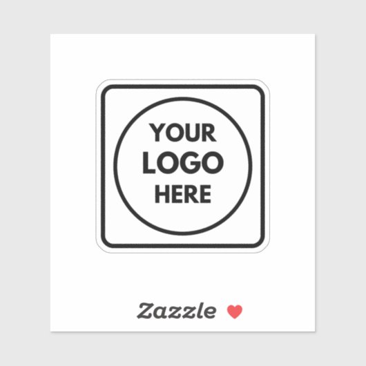 Personalized Logo Business Promo QR Code label (Vel)