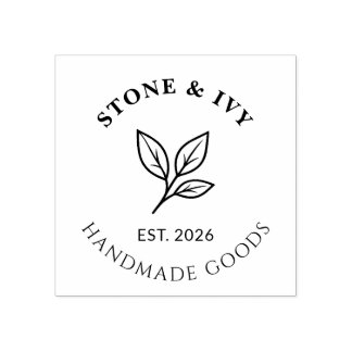 Personalized Logo Rubber Stamp Rubberstempel