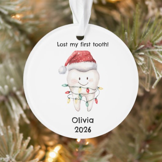 Personalized Lost My First Tooth Christmas (Arbre)