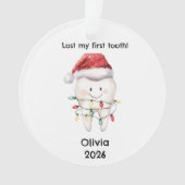 Personalized Lost My First Tooth Christmas (devant)