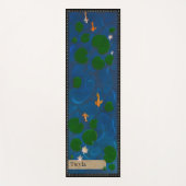 Personalized Lotus Pond Yogamat (Voorkant)