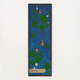 Personalized Lotus Pond Yogamat