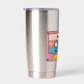 Personalized Love Jams Cassette Tape – Custom Name Geïsoleerde Drinkbeker (Rechts)