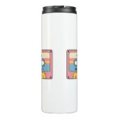 Personalized Love Jams Cassette Tape – Custom Name Thermosbeker (Achterkant)