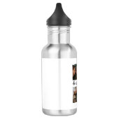 Personalized Love Photo Collage Water Bottle Waterfles (Links)
