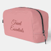 Personalized Luxury Deluxe Travel Kit Toilettasje (Rechterhoek)