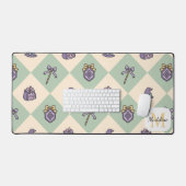 Personalized Magic Academy Wizard School Green Bureaumat (Keyboard & Muis)