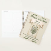 Personalized Magic Garden Journal - Chamomile (Devant avec enveloppe)