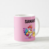 Personalized Magical Rooster Mug (Devant droit)