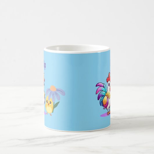 Personalized Magical Rooster Mug (Centre)