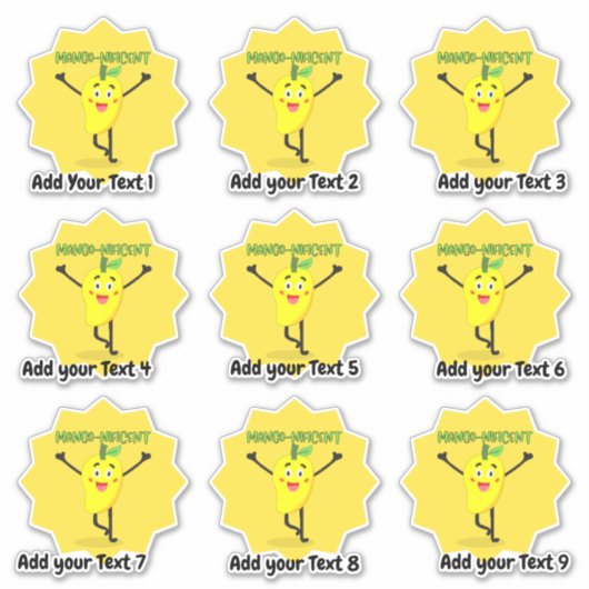 Personalized Magnificalised Teacher Reward Sticker (Voorkant)