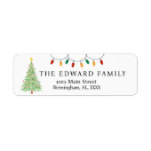 Personalized Mailing Address Labels (Voorkant)