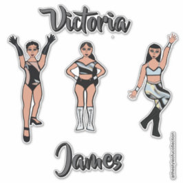 Personalized Majorette Silver Black Twist #2 Sticker