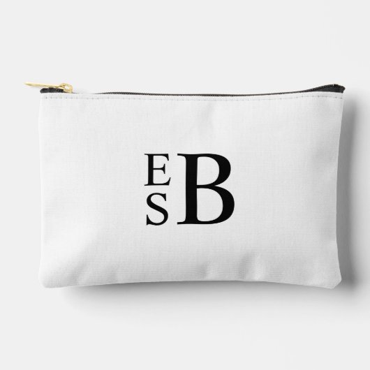 Personalized Makeup Bag With Name, Cosmetic Bag  T Etui (Voorkant)