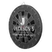 Personalized Man Cave Custom Bar Name Dartbord (Voorkant Rechts)