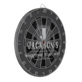 Personalized Man Cave Custom Bar Name Dartbord (Voorkant Links)