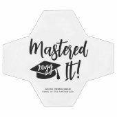 Personalized Masters Degree Graduation Mastered It (Plat)