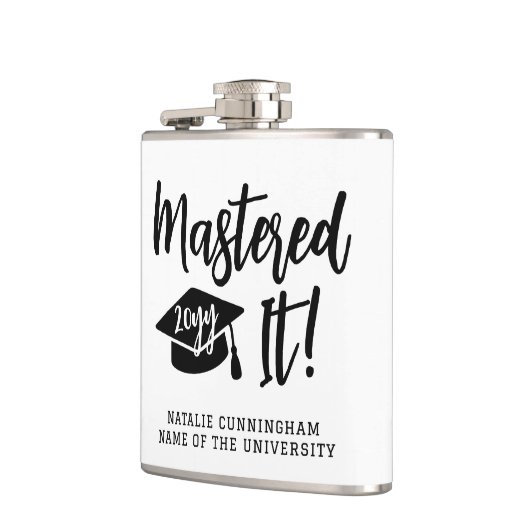 Personalized Masters Degree Graduation Mastered It Heupfles (Links)