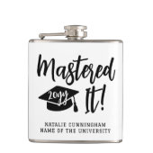 Personalized Masters Degree Graduation Mastered It Heupfles (Voorkant)