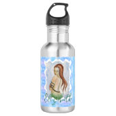 Personalized Mermaid Boho Ocean Fantasy Waterfles (Voorkant)