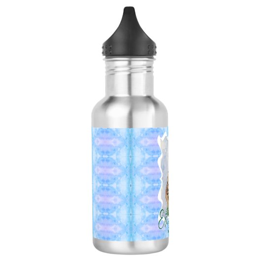 Personalized Mermaid Boho Ocean Fantasy Waterfles (Links)